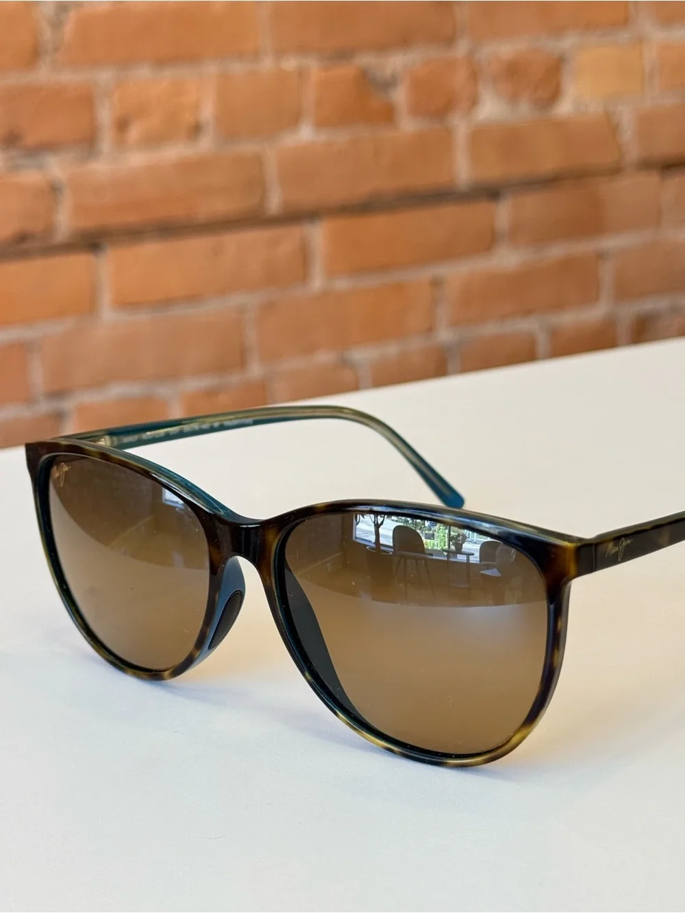 Maui Jim Tortoiseshell Brown Gradient Women's Sunglasses